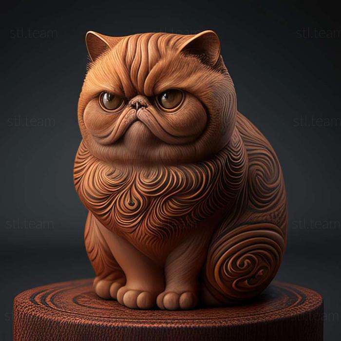 Exotic Shorthair cat